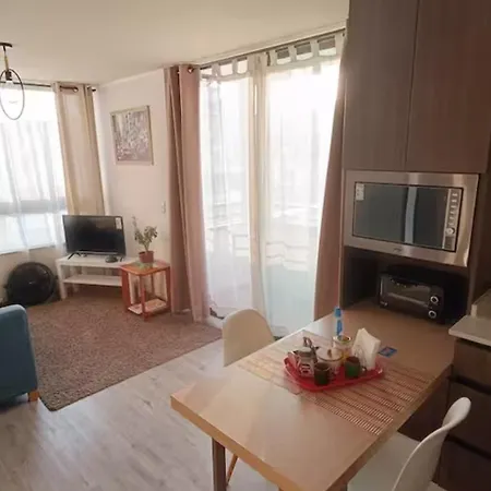 Depto Nuevo Equipado Con Insuperable Conectividad Metro Nunoa Apartment